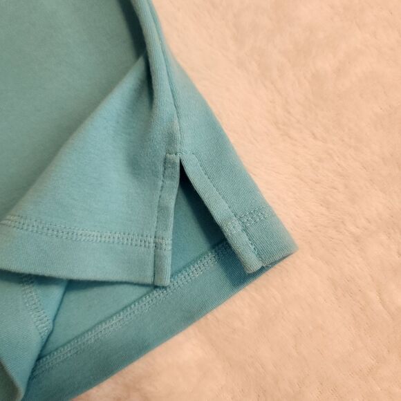 Quacker Factory Womens Shirt Sleeve Crew Neck Embroidered Tshirt Size Medium - Picture 4 of 8